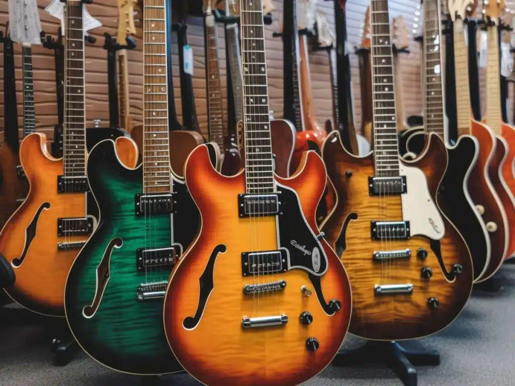 jak wybrac gitarę semi-hollow i hollow body