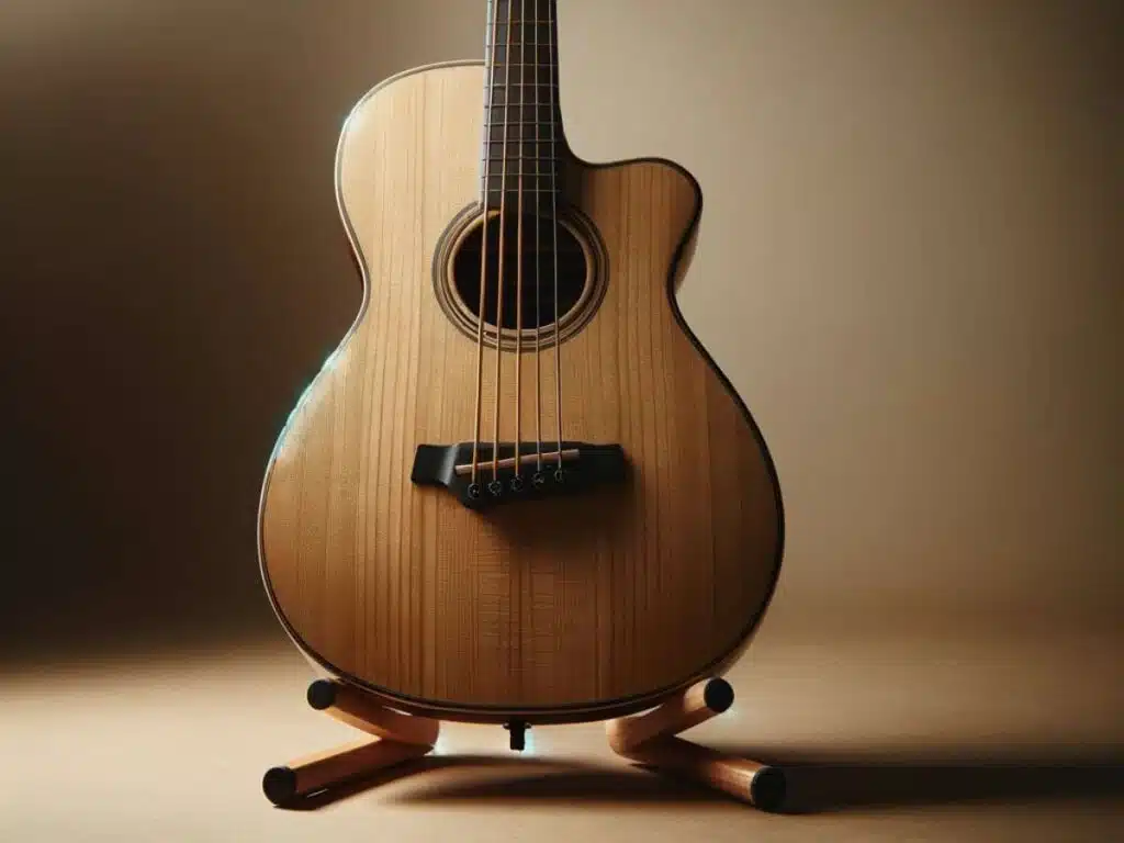 gitara basowa akustyczna