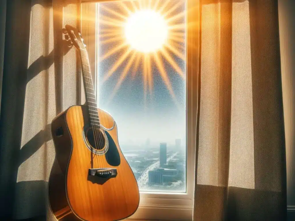 jak chronić gitarę przed skrajnymi temperaturami