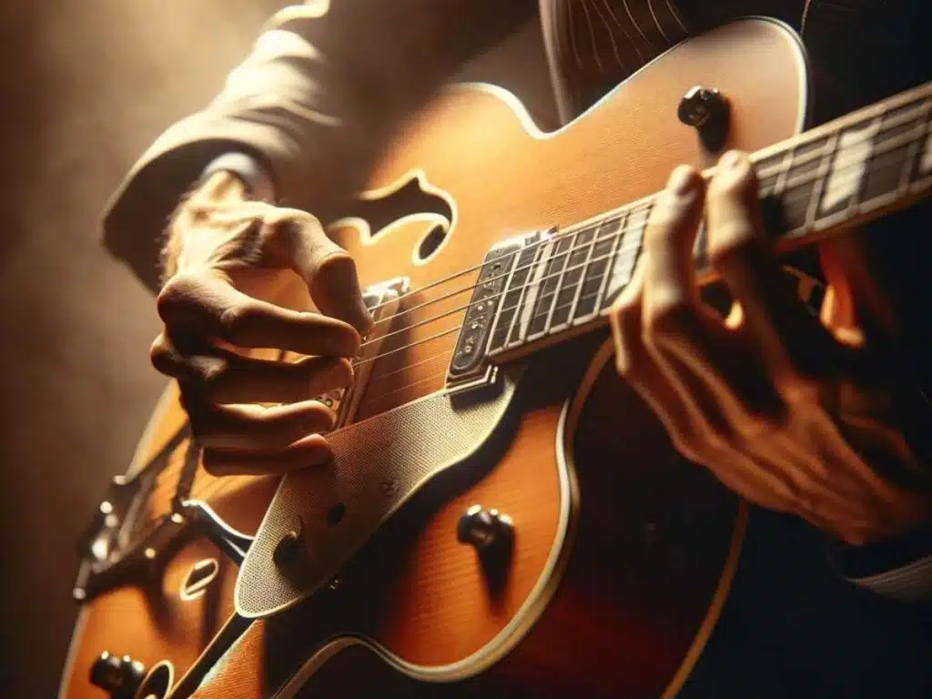 gitara hollow body