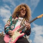 80s hair metal guitarist