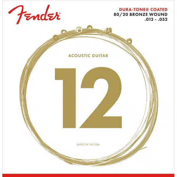 Fender 880L Coated 80/20 Bronze