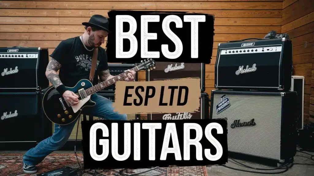 guitarist playing on electric guitar