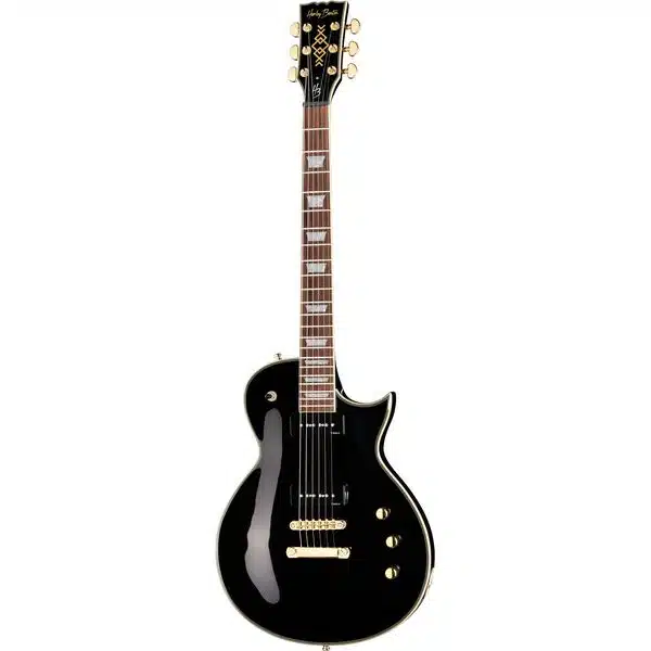 Harley Benton SC-Custom III P90 Black - one of the best cheap p90 guitars