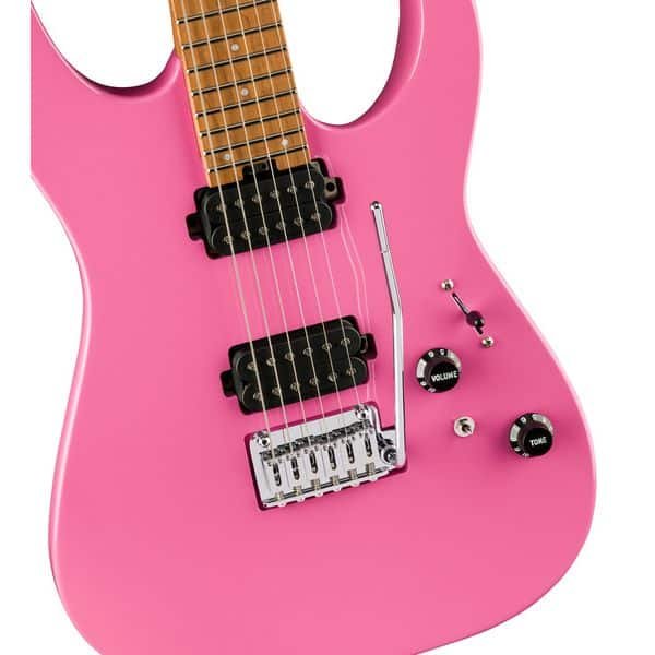 pink guitar