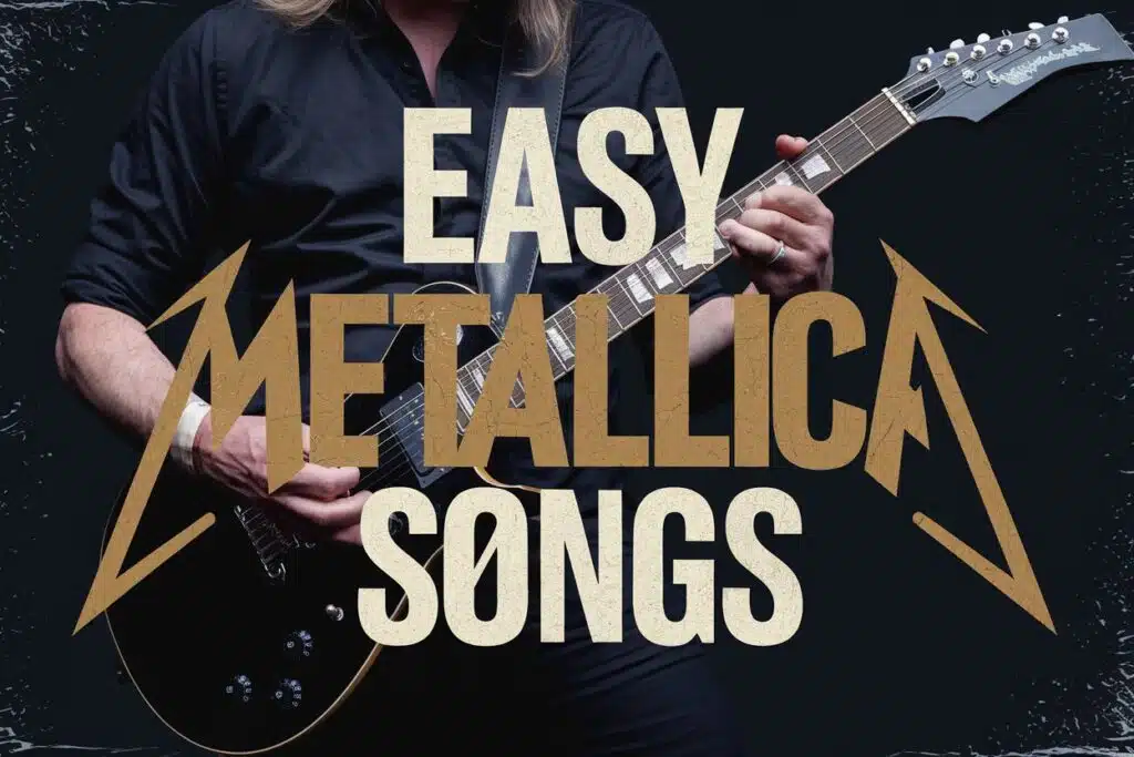 easy metallica songs to play on guitar