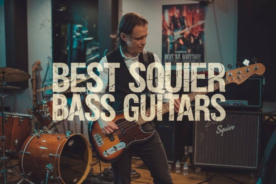 best squier bass guitars