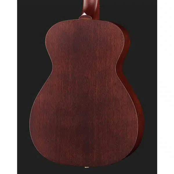 back of guitar body