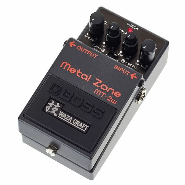 Boss MT-2W Metal Zone one of the best pedals for metal