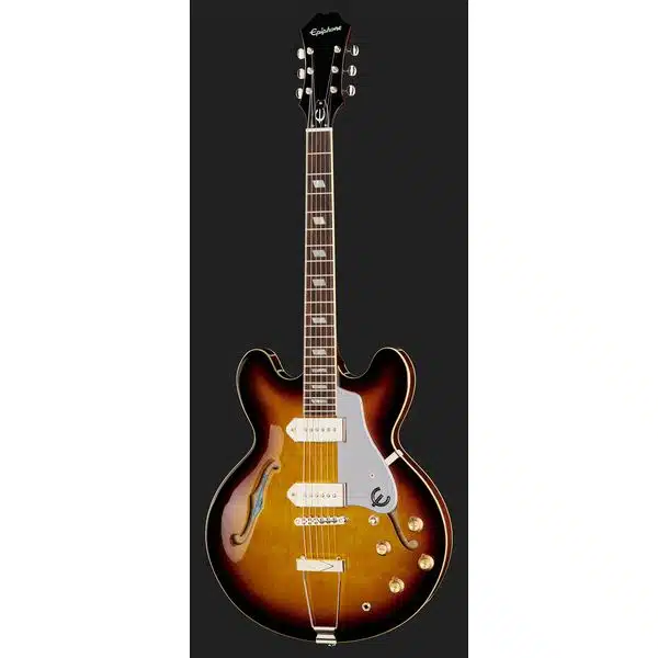 Epiphone Casino Vintage Sunburst body detail