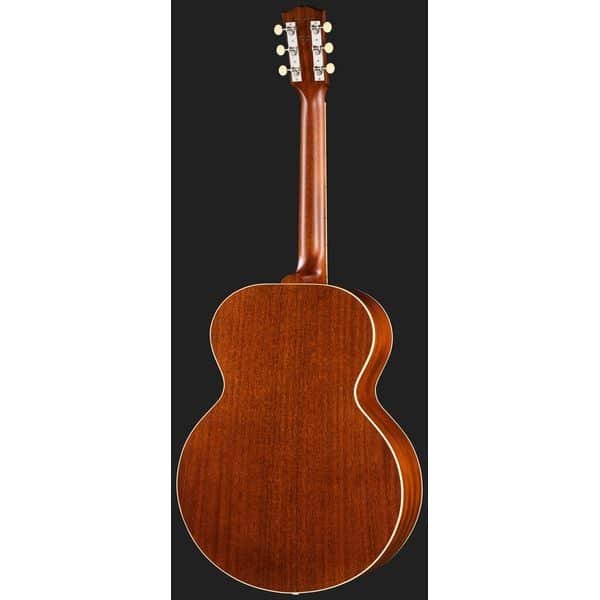 Gibson J-185 Century 12-Fret Vintage Amber headstock and tuners