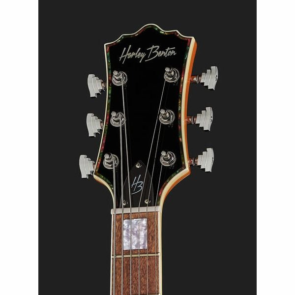 Harley Benton BigTone Vintage Orange pickups and controls