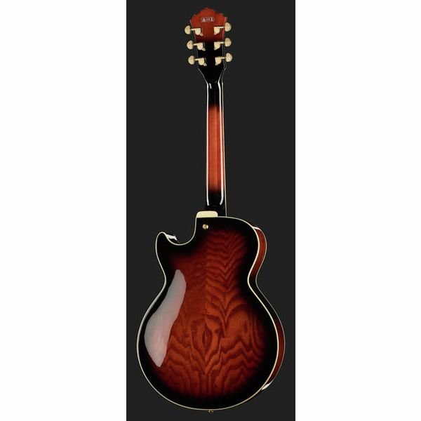 Ibanez AG95QA DBS neck and headstock