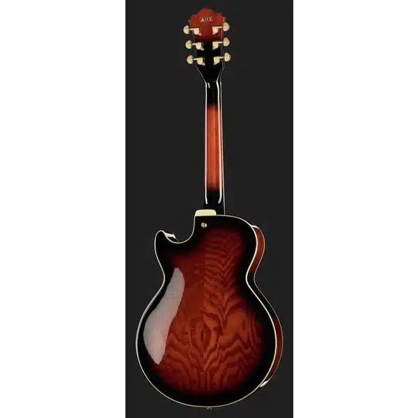 Ibanez AG95QA DBS neck and headstock